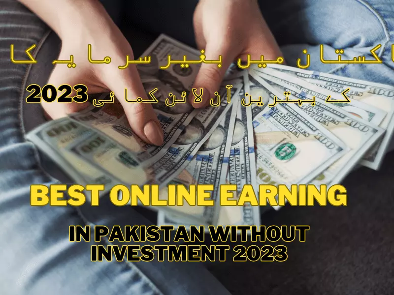 online Earning In Pakistan Without Investment