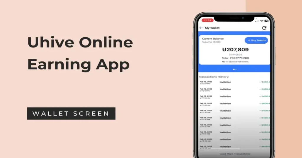 Uhive Best Online Earning App Wallet